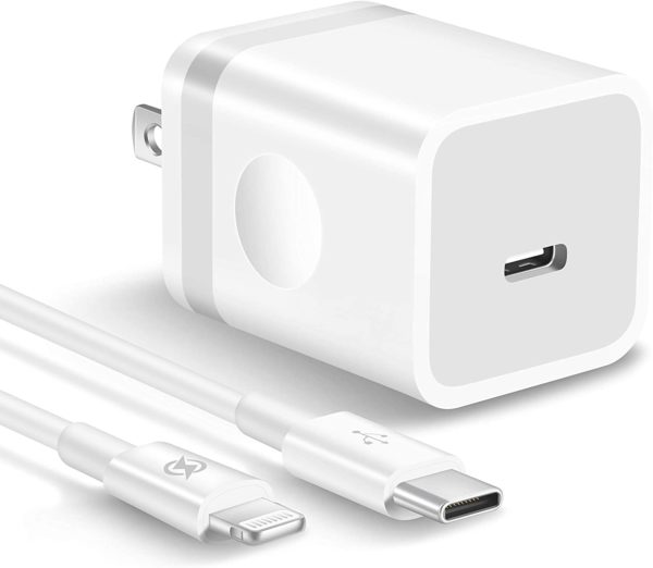 Apple 20w Fast Charger+Usb C to lightning Cable